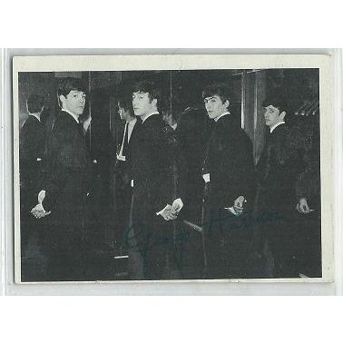BEATLES 2nd series ' FAB FOUR ' card # 72 .. green back (1964)
