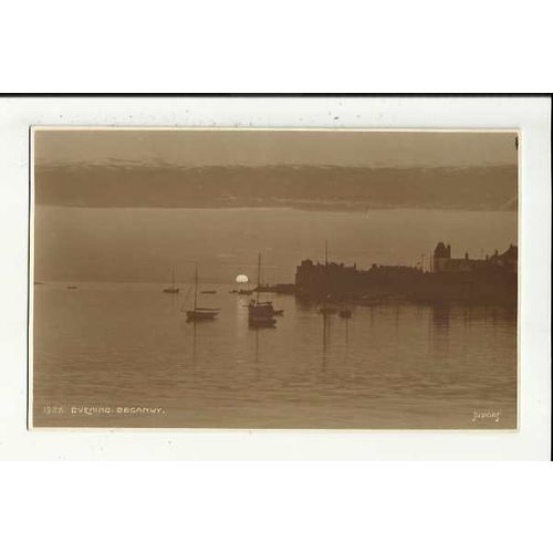 Wales DEGANWY Evening Postcard by Judges (1925)