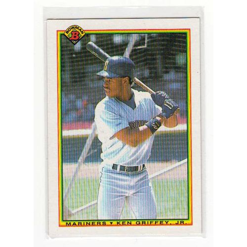 1990 Bowman Ken Griffey, Jr. 2nd year card #481 - Mariners