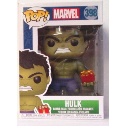 FUNKO / POP ' HOLIDAY ' vinyl bobble-head HULK