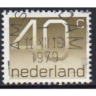Netherlands 1976 Numeral Type "Crouwel" 40c Used