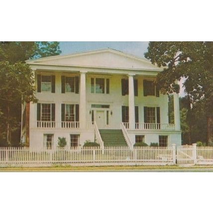 Orange Hall St Marys Georgia Postcard