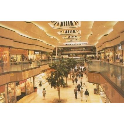 Peterborough Queensgate Shopping Centre Wallis Peter Lord Shoe Shop Postcard