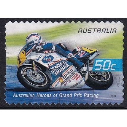 Australia 2004 SG 2456 Used - Transport/Motorcycles/Racing (D-732-01)