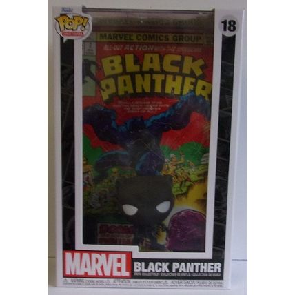FUNKO / POP ' COMIC COVERS ' BLACK PANTHER figure