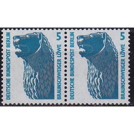 GERMANY BERLIN [1989] MiNr 0863 ( **/mnh ) [01] Sehenswürdigkeiten 2er