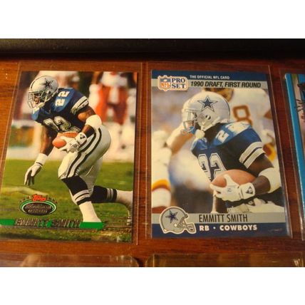 1990-1993, 6-Premium Cards, EMMITT SMITH, Cowboys