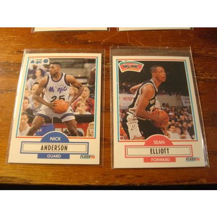 1990 Fleer, 6-Cards, All Rookies, FERRY/DIVAC/KEMP, ++