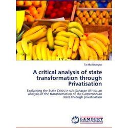 A critical analysis of state transformation through Privatisation