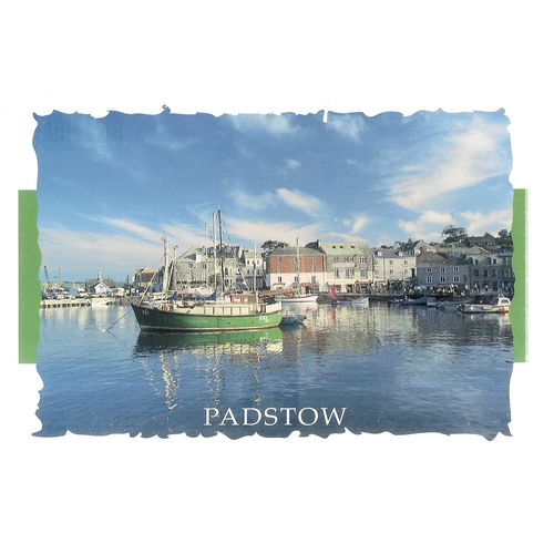 PADSTOW, Cornwall unused vintage postcard John Hinde (a) =