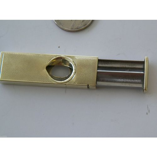 VNTG 14K SOLID GOLD PFEILRING CIGAR CUTTER 16.7 GRAMS