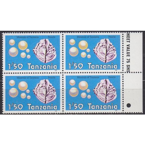 TANSANIA TANZANIA [1986] MiNr 0319 ( **/mnh ) [01] 4er