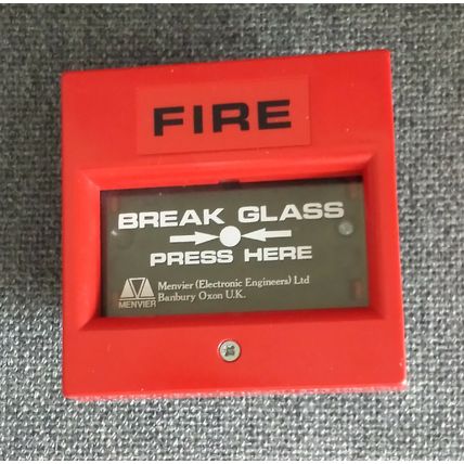 Fire Alarm Break Glass Manual Call Point Replacement Break Glass - FREE UK P&P !