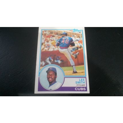 1983 Topps Card # 699 Lee Smith Excellent (5) Chicago Cubs