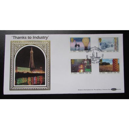 BENHAM - BLCS THANKS TO INDUSTRY LARGE SILK COVER 1986
