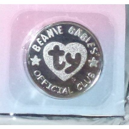 VINTAGE TY BEANIE BABY CLUBBY II 2 BEAR~NEW~PLATINUM MEMBER KIT W/ COIN & CARDS