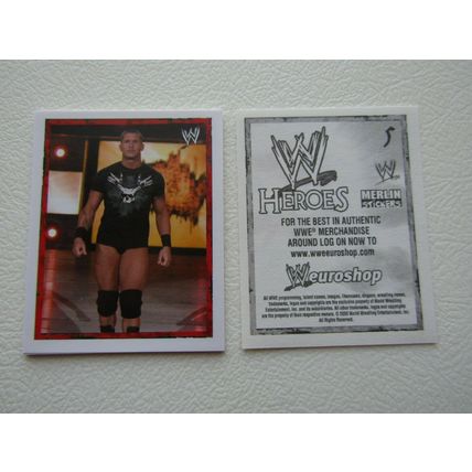 Topps - Merlin 2008 WWE Heroes Wresting Stickers 1-216 & P1-P15 Variants (EB2)