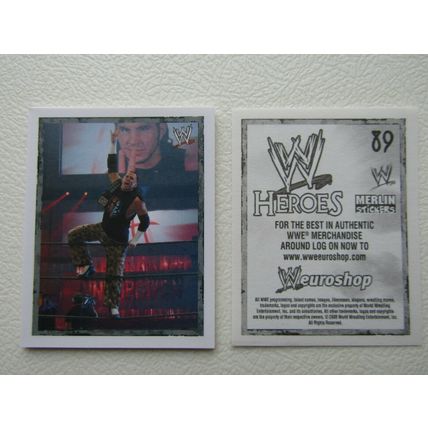 Topps - Merlin 2008 WWE Heroes Wresting Stickers 1-216 & P1-P15 Variants (EB2)