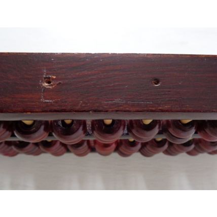 Traditional wooden abacus 23 x 12 cm with 11 rods