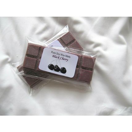 Highly scented soy wax melt snap bar for oil burner⭐ Black Cherry⭐ 50g