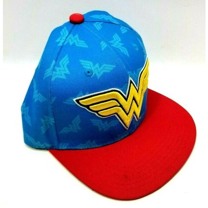 Wonder Woman Snapback Ball Cap Hat Big Logo (T11)