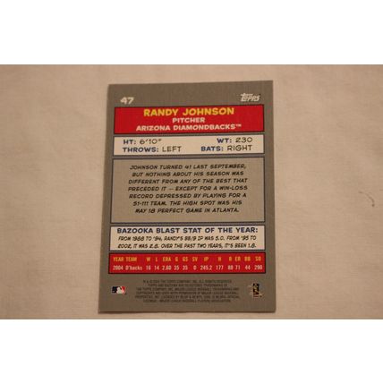 Randy Johnson 2005 Bazooka MINI NO. 47
