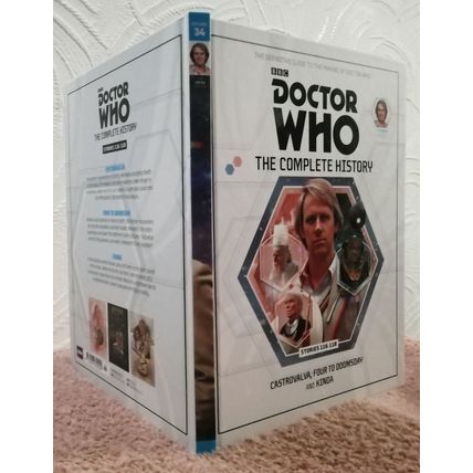 DOCTOR WHO COMPLETE HISTORY VOL 34 PETER DAVISON FOUR TO DOOMSDAY HACHETTE