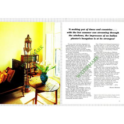 Veere Grenney Designer London Flat Mary Fox Linton - 1985 Article
