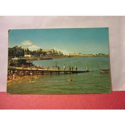 THE SANDS, MORECAMBE , Lancashire used postcard Colourmaster 1971 pm =