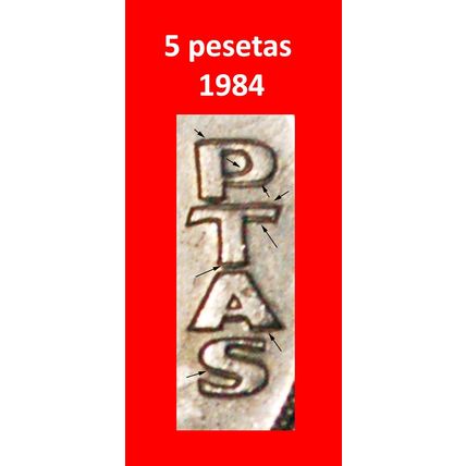 GOLDEN FLEECE (1982-1989): SPAIN★5 PESETAS 1984 MINT LUSTRE★LOW START★NO RESERVE