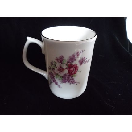 60th Anniversary China Mug for Him, Crown Windsor Bone China