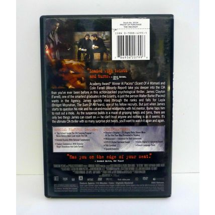 Recruit DVD Touchstone Pictures Widescreen Edition 2003