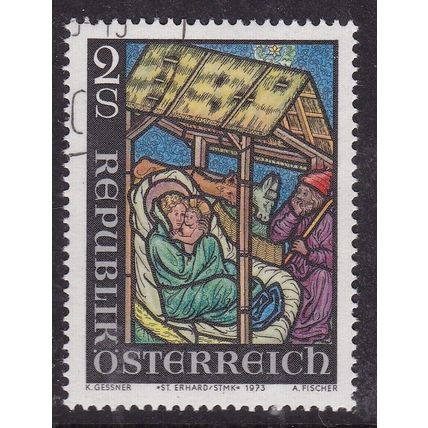 Austria 1973 Christmas Fine Used SG 1691 VGC