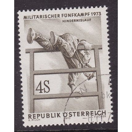 Austria 1973 Military Pentathlon Fine Used SG 1663 VGC