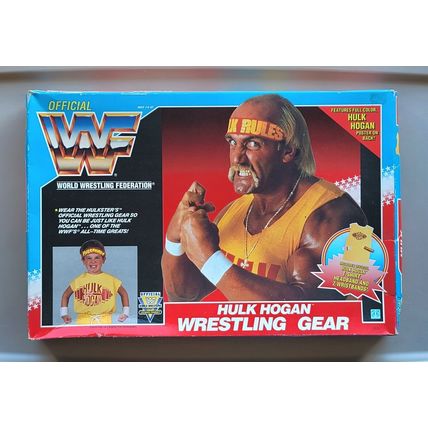 wwf ljn hasbro wrestling superstars kids hulk hogan wrestling gear