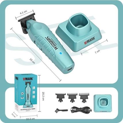 WMARK Detail Trimmer Mens Hair Clippers Sharp Precision T-Blade Bald Head Shaver