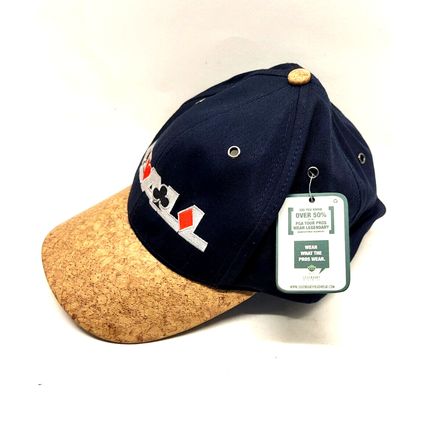 Legendary Beall Poker Blue/Cork Baseball Ball Cap Men's Adjustable Hat