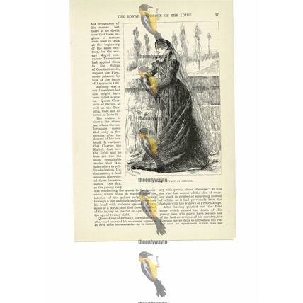 Mary Steward At Amboise, Book Illustration (Print), 1891