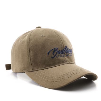 top baseball cap men's shade cap Fashion women's letter embroidery semi-hard