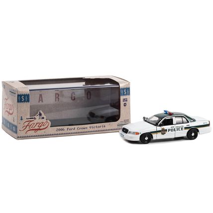 2006 Ford Crown Victoria Police Interceptor White with Green Top "Duluth Minn...