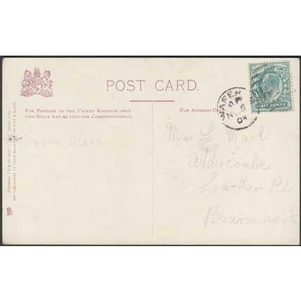 In Dickens Land - The Little Inn, Canterbury, 1904 - Tuck's Postcard