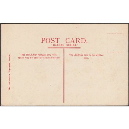 Chatsworth, Derbyshire, c.1905 - William Haddon Postcard