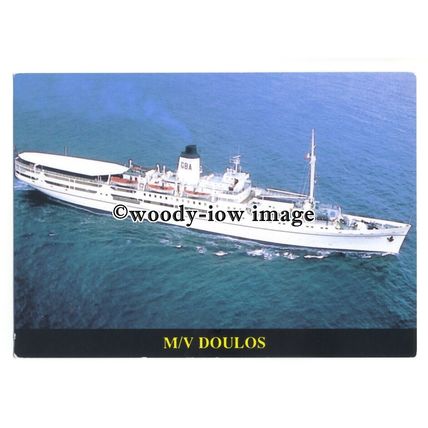 LN0356 - Ex Liner Roma as - Mission Ship , Doulos , built 1914 - postcard