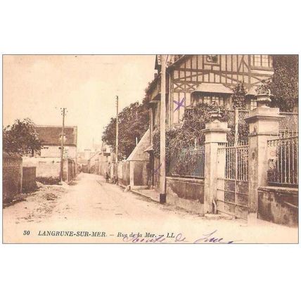 14 - Langrune - RUE DE LA MER