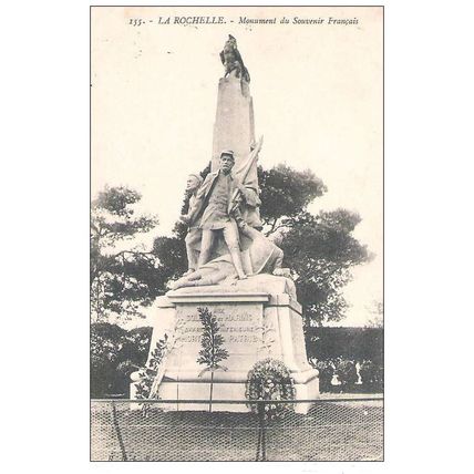 17 - LA ROCHELLE - monument du souvenir Français