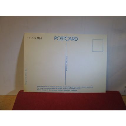 NATIONAL POSTCARD WEEK, 1984 , advertising unused postcard =