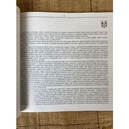Marianske Lazne Photograph Book Hardcover