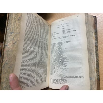 RARE* JAN-JUNE 1839 "BLACKWOOD'S EDINBURGH MAGAZINE" VOL 45 ANTIQUE BOOK (P6)