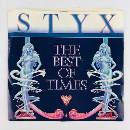 Styx – The Best Of Times / Lights 45RPM Single Record 7" Vinyl Single 45 RPM