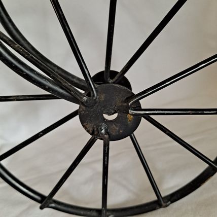 Vintage Lasting Products PENNY FARTHING 20" Big Wheel Metal Wall Art 1989-1990
